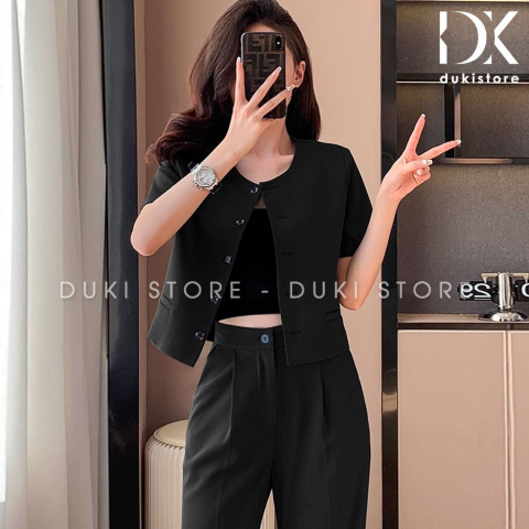 Bộ áo khoác blazer nữ cực xinh cho mùa hè BLU0123