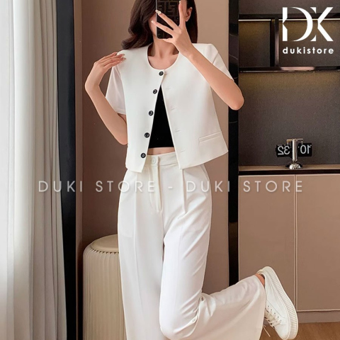 Bộ áo khoác blazer nữ cực xinh cho mùa hè BLU0122